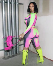 Load image into Gallery viewer, 3D Printed Sports Biker Shorts Y2K Two Piece Set - two piece