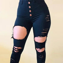 Load image into Gallery viewer, Casual Slinky Long Cut-out Pants