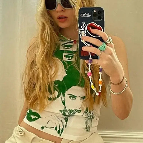 E-girl Harajuku 90s Vintage Tank Top