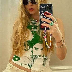 E-girl Harajuku 90s Vintage Tank Top
