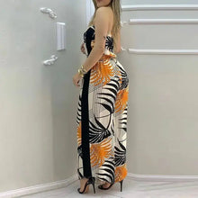 Load image into Gallery viewer, Elegant Sleeveless Formal Drawstring Wide Leg Jumpsuit