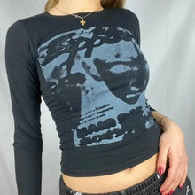 Load image into Gallery viewer, Harajuku E-girl Aesthetic Round Collar Streetwear Top