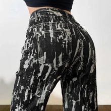 Load image into Gallery viewer, Harajuku High Waist Straight Denim Streetwear Pants