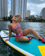 Load image into Gallery viewer, High Waisted Tie DyePush Up Bikini Set