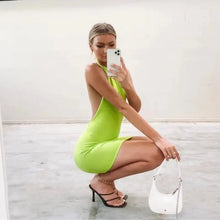 Load image into Gallery viewer, Jaira Knitted Mini Dress