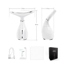 Load image into Gallery viewer, LED Photon Therapy Neck and Face Lifting Massager