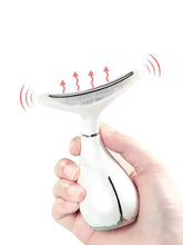 Load image into Gallery viewer, LED Photon Therapy Neck and Face Lifting Massager