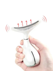 LED Photon Therapy Neck and Face Lifting Massager