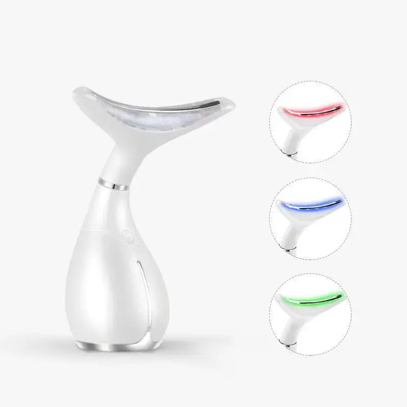 LED Photon Therapy Neck and Face Lifting Massager