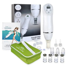 Load image into Gallery viewer, Portable Digital Microdermabrasion Diamond Massage Skin Peeling Device