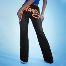 Load image into Gallery viewer, Streetwear Letter Emo Print Jeans
