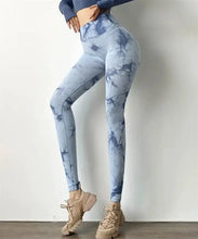 Load image into Gallery viewer, Tie Dye High Waisted Seamless Leggings