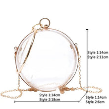 Load image into Gallery viewer, Acrylic Transparent Chain Clutch Bag - Style1 - Bags