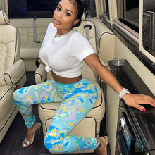 Load image into Gallery viewer, Active Wear High Waist Sporty Leggings - pants