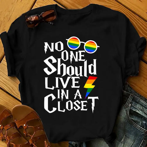 Aesthetic Pride Rainbow T-shirt - t-shirt