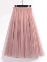 Load image into Gallery viewer, Aesthetic Tulle High Waist Skirt - Pink / L 85CM - Skirts