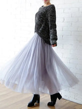 Load image into Gallery viewer, Aesthetic Tulle High Waist Skirt - Skirts