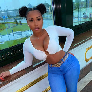 All Caught Up Crop Top