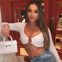 Load image into Gallery viewer, All Caught Up Crop Top