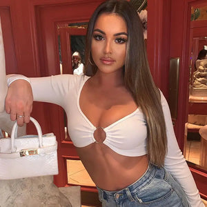 All Caught Up Crop Top