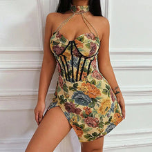 Load image into Gallery viewer, Always You And I Floral Mini Dress - dress