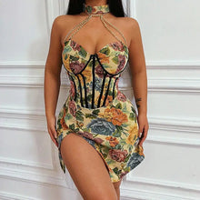 Load image into Gallery viewer, Always You And I Floral Mini Dress - dress