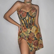 Load image into Gallery viewer, Always You And I Floral Mini Dress - dress