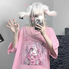 Load image into Gallery viewer, Amine Death Bear T-shirt - 1 / S - t-shirt