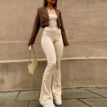 Load image into Gallery viewer, Backless Elegant Strapless Flare Jumpsuit - jumpsuit