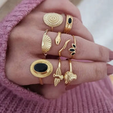 Load image into Gallery viewer, Bague Aesthetic Ring Set - 11 - Jewelry