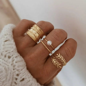 Bague Aesthetic Ring Set - 13 - Jewelry