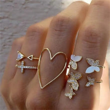 Load image into Gallery viewer, Bague Aesthetic Ring Set - 2 - Jewelry