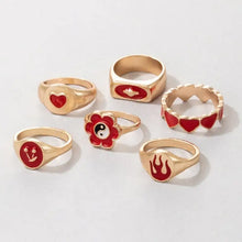 Load image into Gallery viewer, Bague Aesthetic Ring Set - 26 - Jewelry