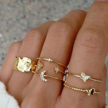 Load image into Gallery viewer, Bague Aesthetic Ring Set - 3 - Jewelry