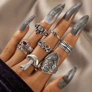 Bague Aesthetic Ring Set - 31 - Jewelry