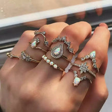 Load image into Gallery viewer, Bague Aesthetic Ring Set - 7 - Jewelry