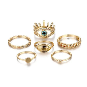 Bague Bohemian Ring Sets - 5 - Jewelry