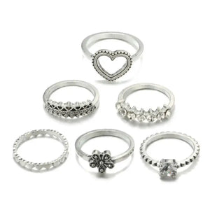 Bague Bohemian Ring Sets - 6 - Jewelry