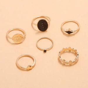 Bague Bohemian Ring Sets - 7 - Jewelry