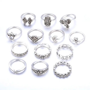 Bague Bohemian Ring Sets - 8 - Jewelry