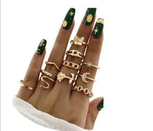 Load image into Gallery viewer, Bague Bohemian Ring Sets - 9 - Jewelry
