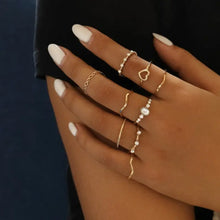 Load image into Gallery viewer, Bague Bohemian Ring Sets - 9 - Jewelry