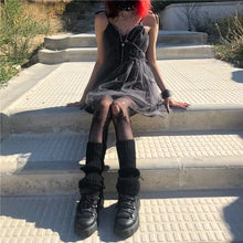 Load image into Gallery viewer, Between Me &amp; You Gothic Mesh Dress - dress
