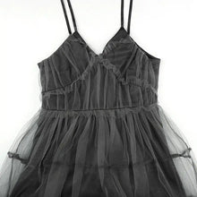 Load image into Gallery viewer, Between Me &amp; You Gothic Mesh Dress - dress