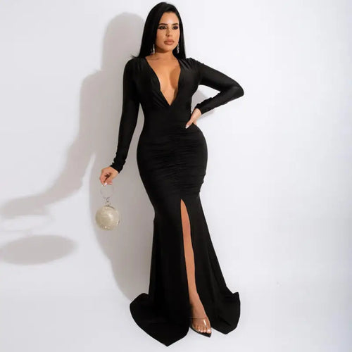 BlElegant Mermaid Maxi Dress - dress