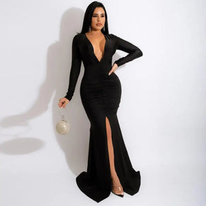 BlElegant Mermaid Maxi Dress - dress
