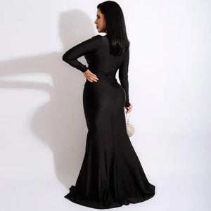 BlElegant Mermaid Maxi Dress - dress