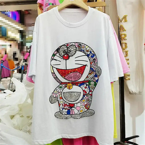 Bling Oversized T-shirt - t-shirt
