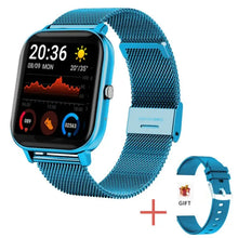 Load image into Gallery viewer, Bluetooth Full Touch Fitness Tracker Smartwatch - Mesh belt