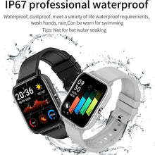 Load image into Gallery viewer, Bluetooth Full Touch Fitness Tracker Smartwatch - watch